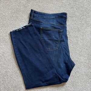 LC Lauren Conrad Dark Blue Ankle Jeans